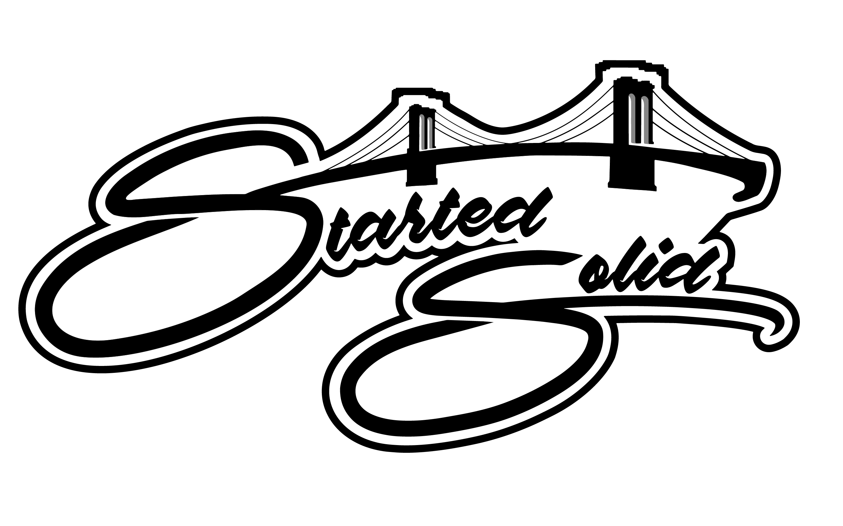 SS Bridge Black on White